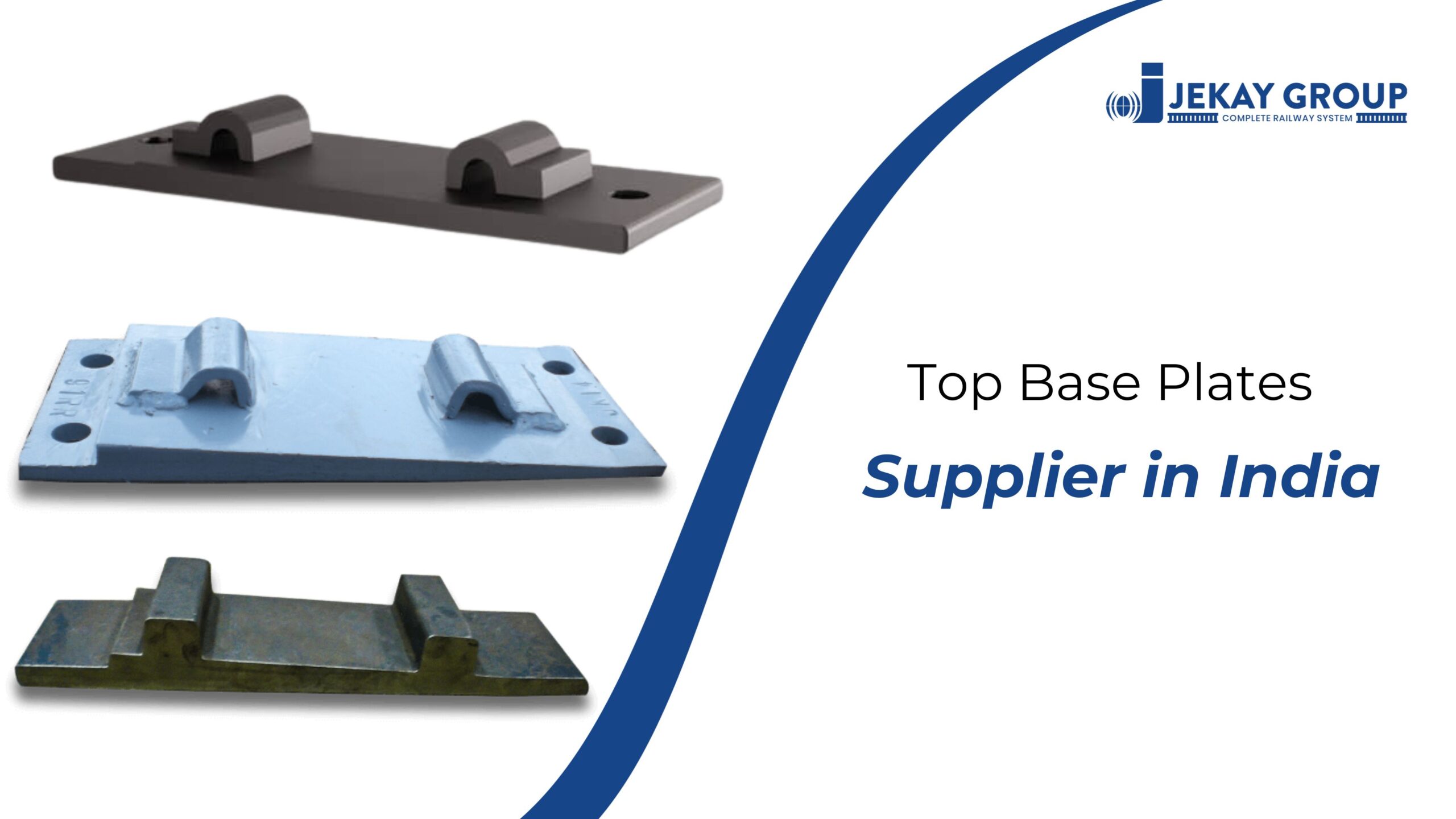Top Base Plates Supplier in India - Jekay International Track Pvt. Ltd.