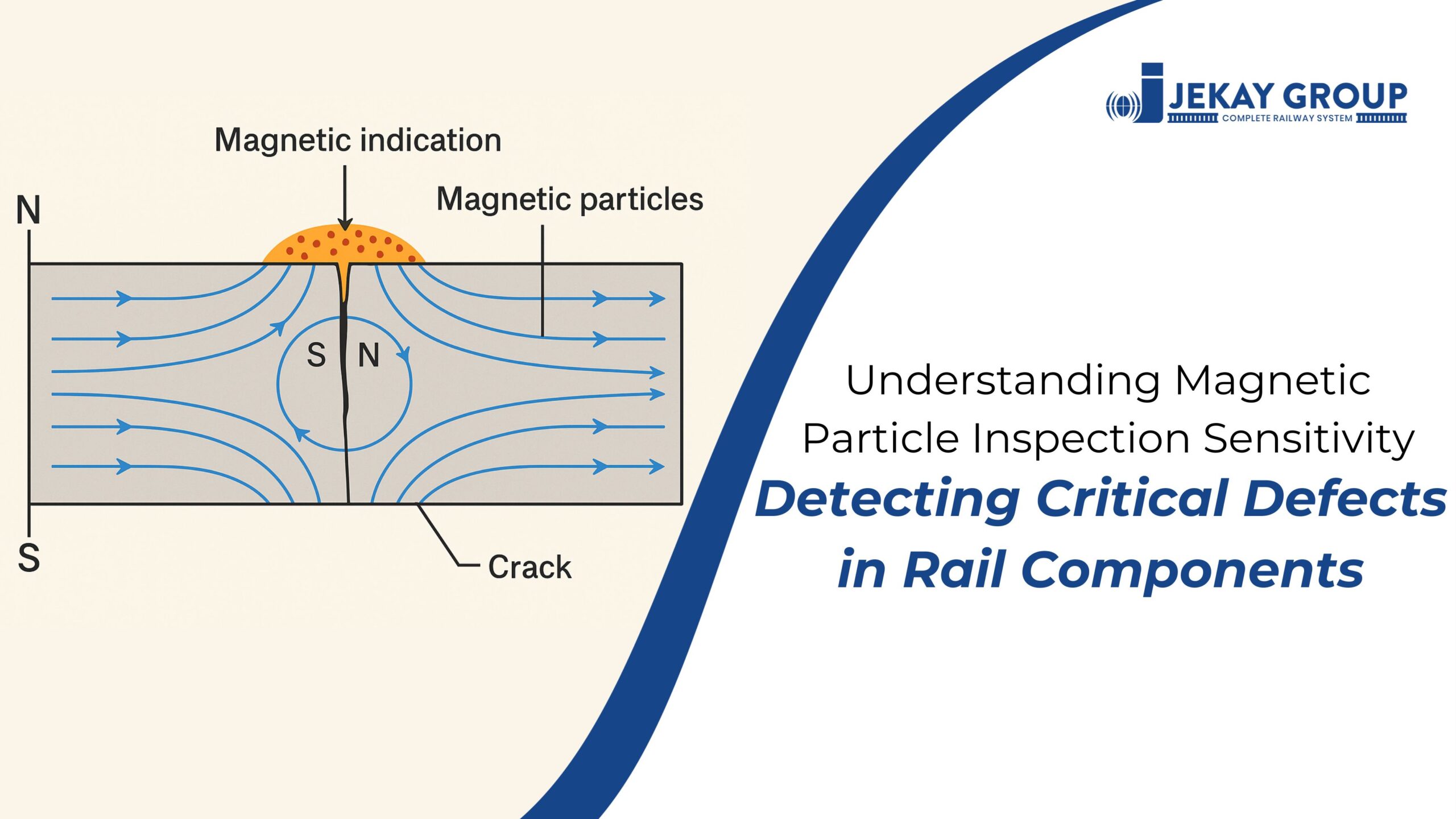 Understanding Magnetic Particle Inspection Sensitivity: Detecting Critical Defects in Rail Components